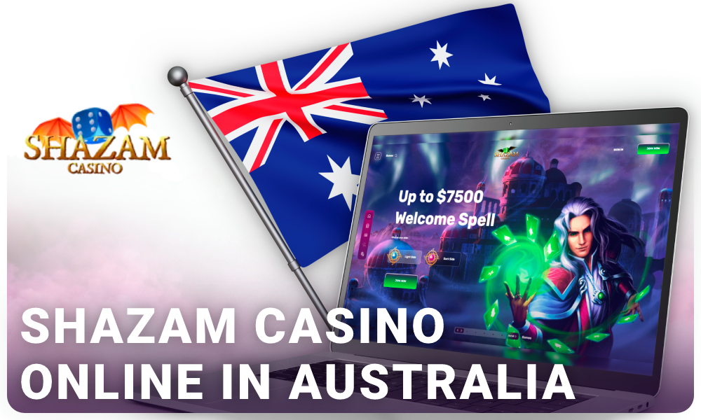 Shazam Casino - new online gambling representative in Australia with popular Live games such as Roulette, Baccarat and Blackjack.