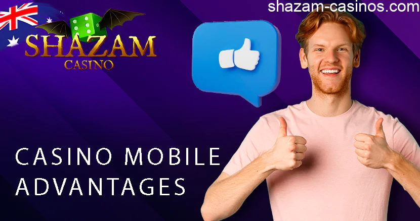The advantages of Shazam Casino mobile gaming
