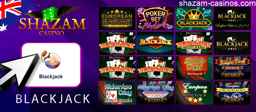 Blackjack Shazam can be played in different ways