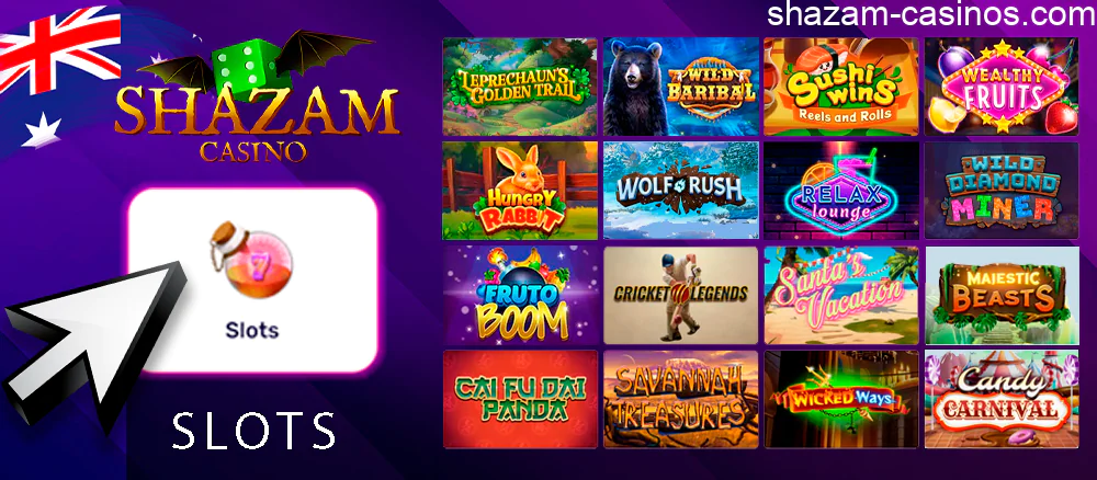 Pokies is one of the biggest categories in the Shazam casino
