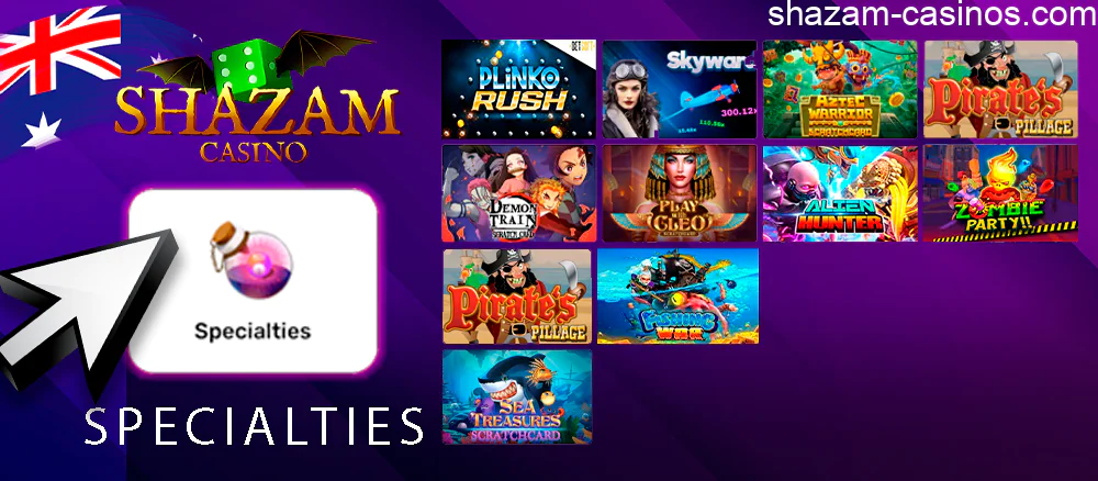 60+ variations special Shazam games