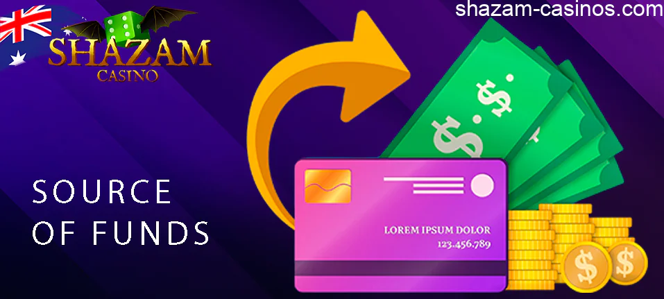 shazam casino player must verify the source of the wealth