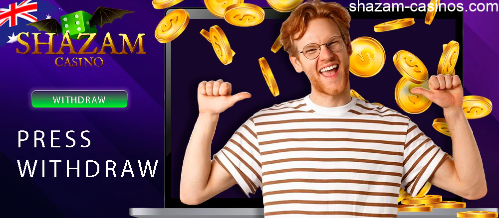 Shazam money Withdraw