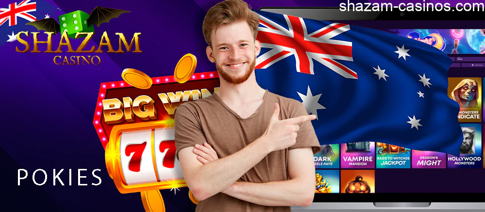 Shazam casino pokies