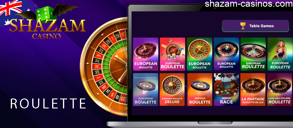 Roulette Shazam casino