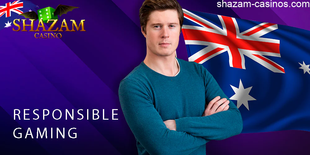 Responsible Gaming Policy Shazam monitors the situation in the Australian gambling market